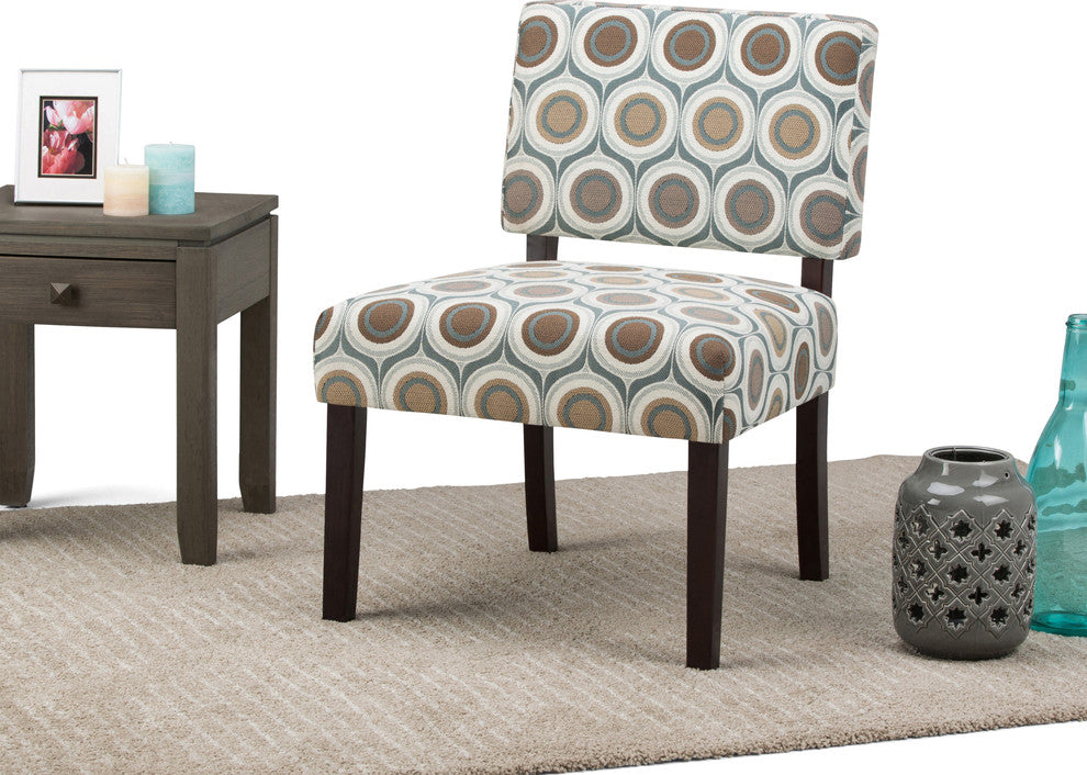Virginia Accent Chair - Circle Pattern