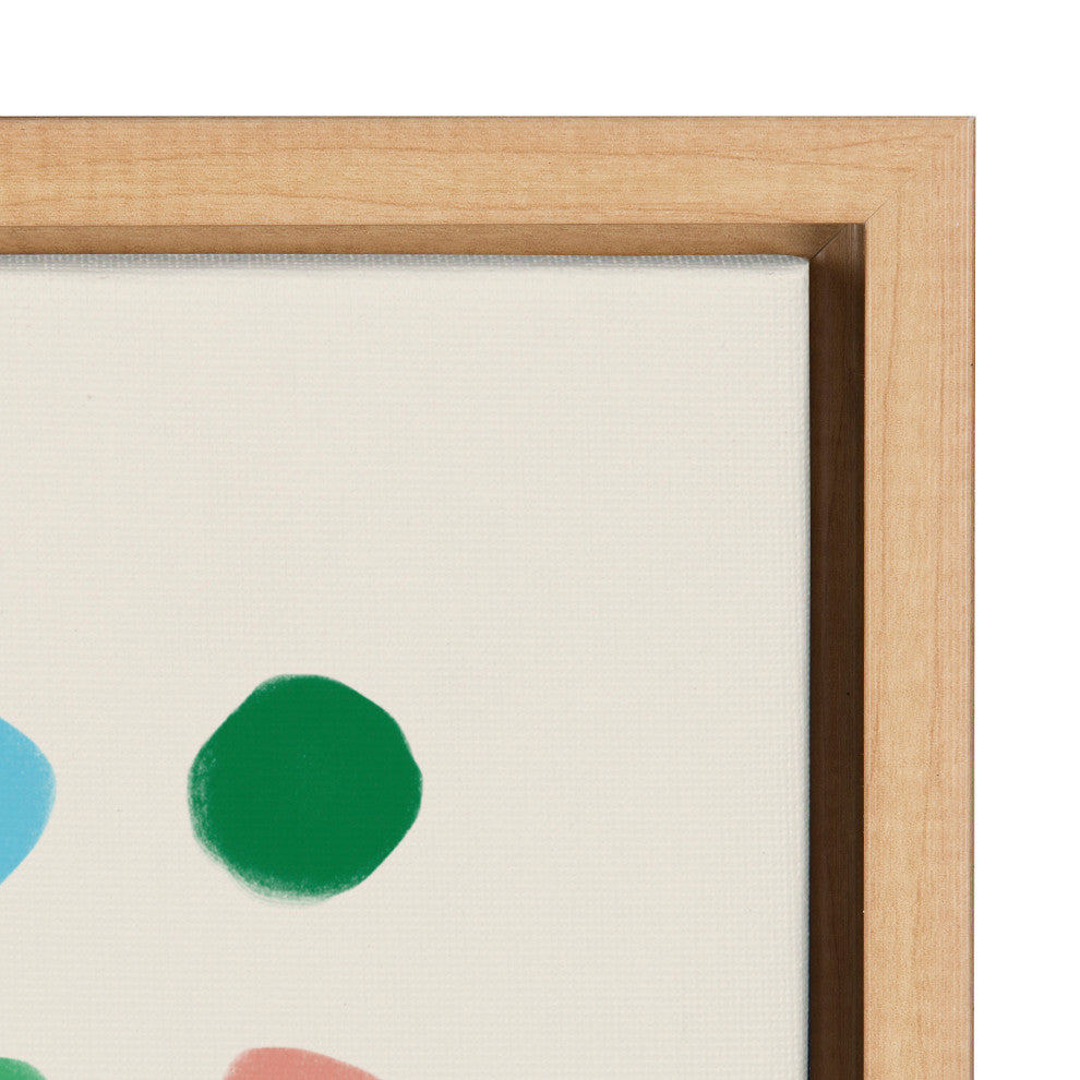 Sylvie Meditation 1 and 2 Framed Canvas by Kelly Knaga, Natural 2 Piece 18x24