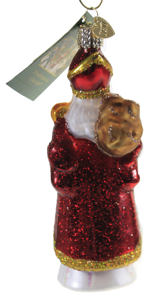 Old World Christmas St. Nicholas Tree Ornament Bishop Kind Benevolent
