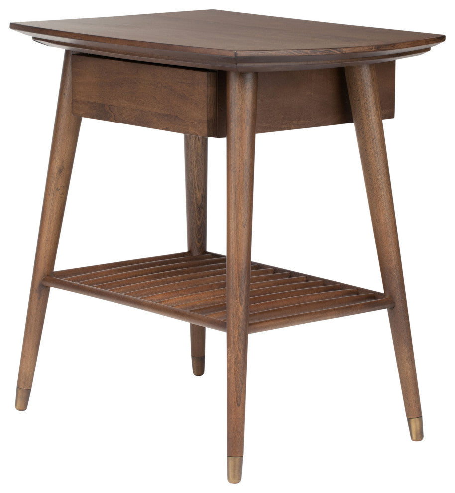 Ari Walnut Wood Side Table, HGST122