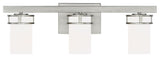 Robie 3-Light Wall/Bath, Brushed Nickel