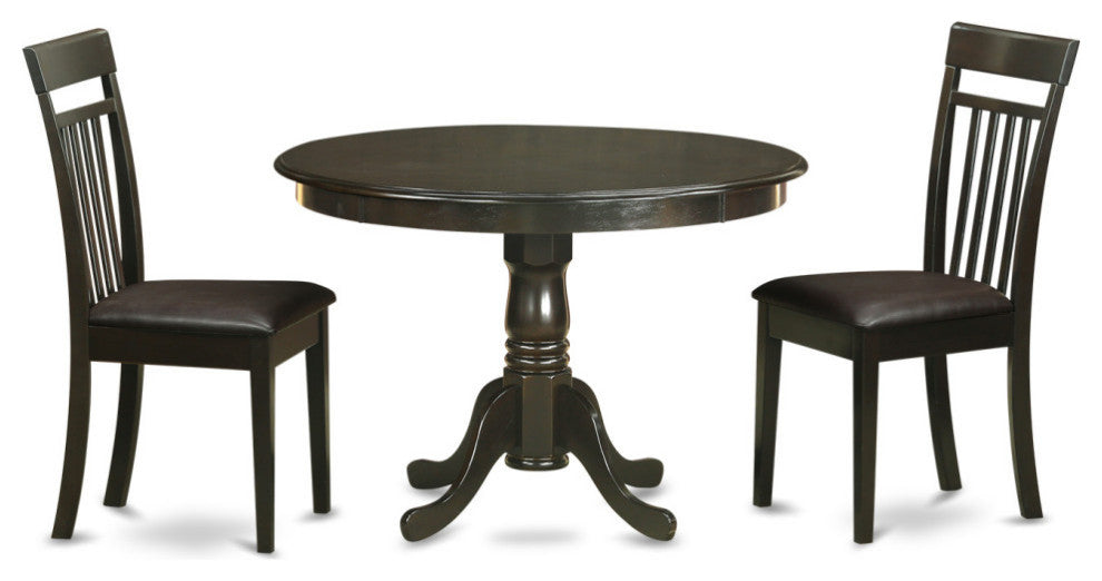 3 Pc Kitchen Table Set -Table And 2 Dinette Chairs