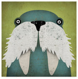Ryan Fowler 'Walrus' Canvas Art