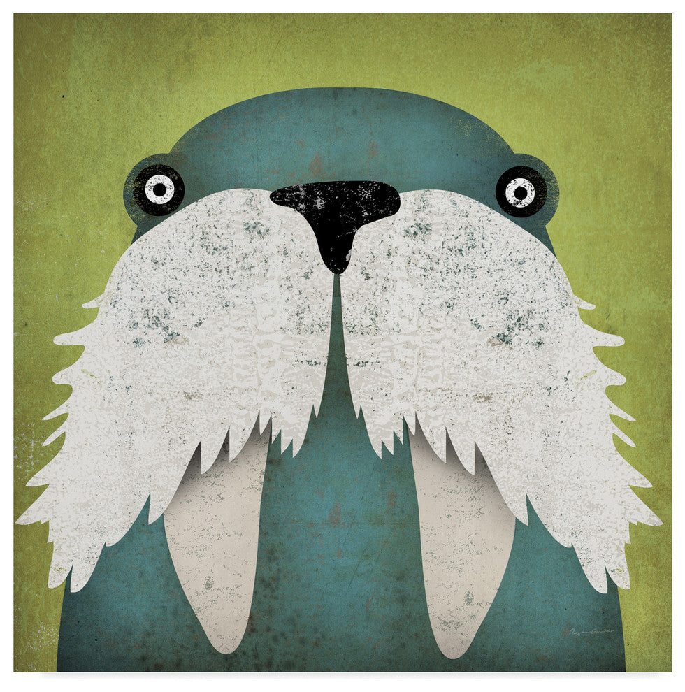 Ryan Fowler 'Walrus' Canvas Art