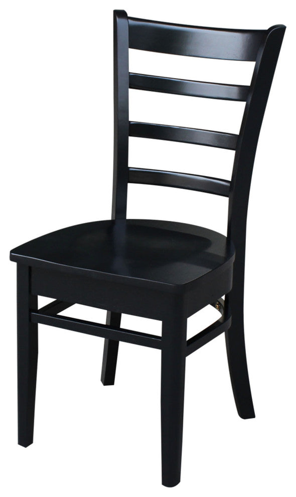 42"Dual Drop Leaf Dining Table with 2 Ladder Back Dining Chairs