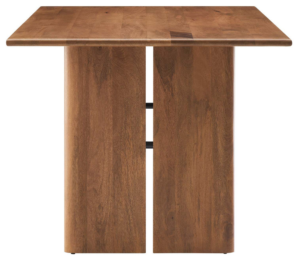 Amistad 60" Wood Dining Table - Walnut