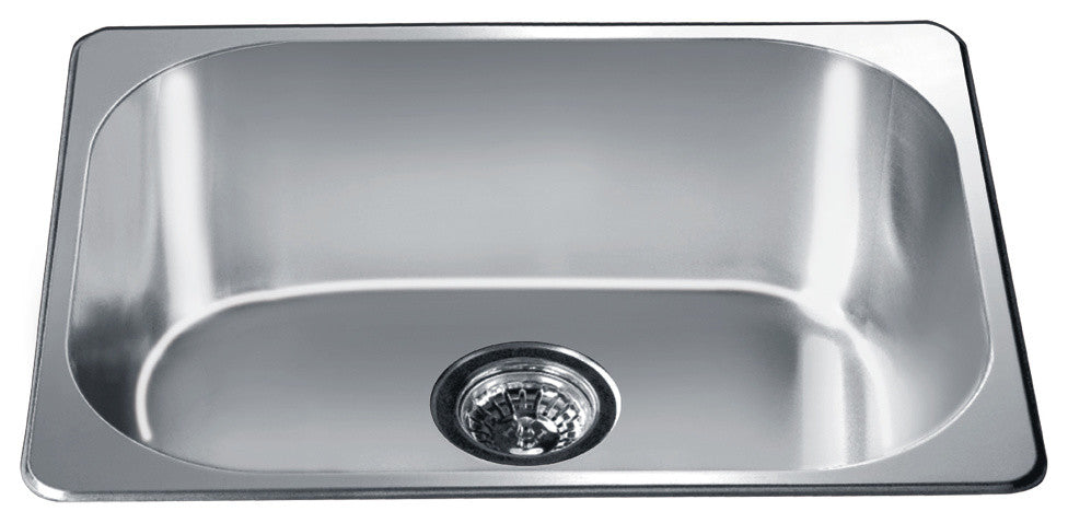 Dawn Top Mount Single Bowl Bar Sink