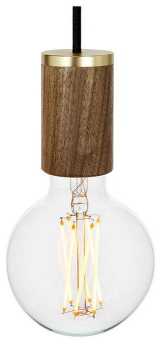 Walnut Pendant Set With Elva Non-Tinted