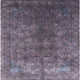 Ahgly Company Indoor Square Mid-Century Modern Area Rugs, 5' Square