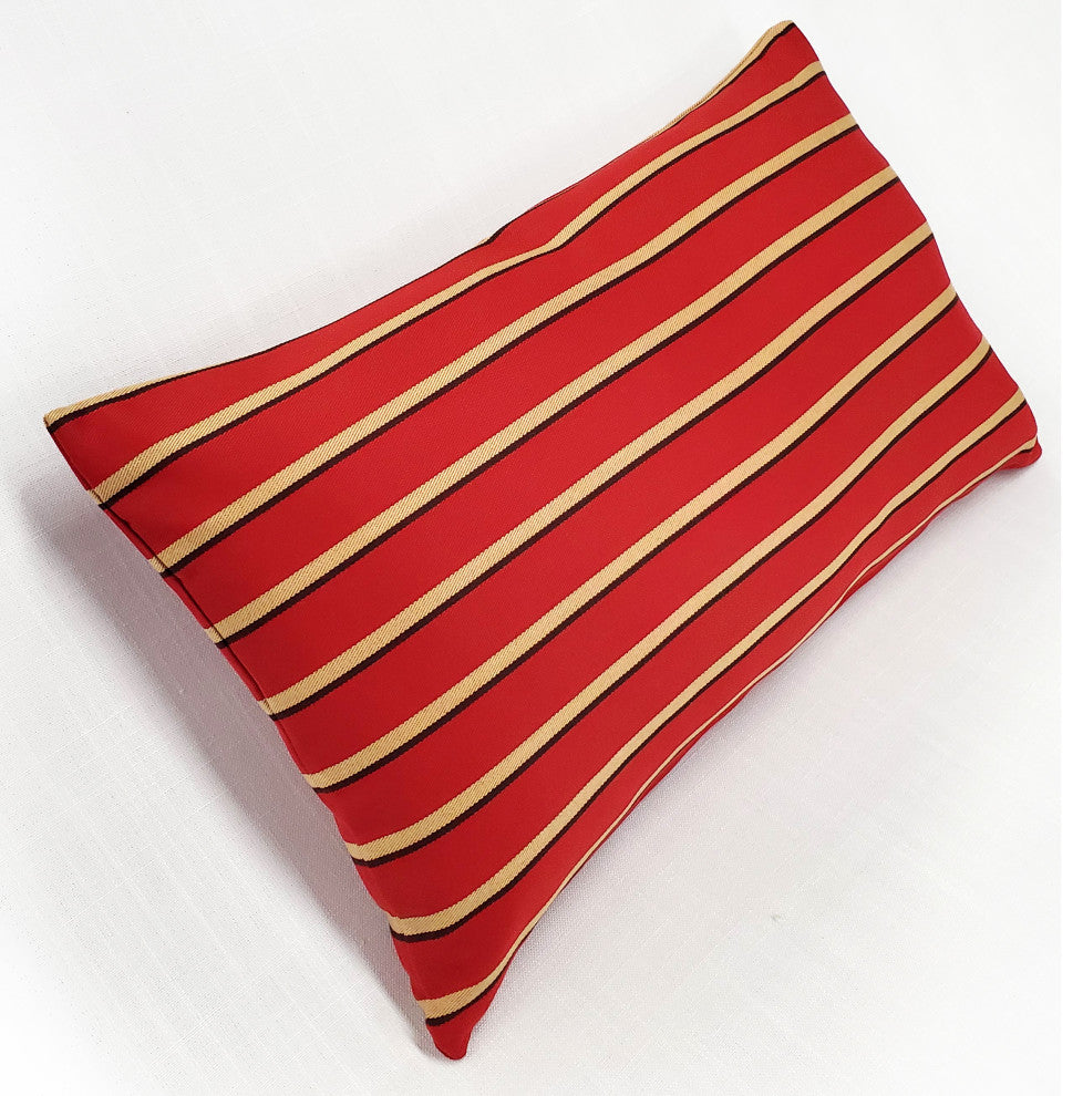 Sunbrella Harwood Crimson Outdoor Pillow 12x20