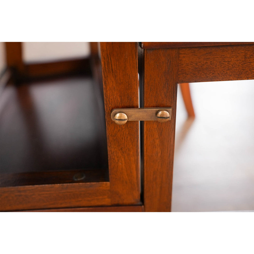 Mahogany Library Chair