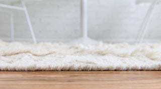 Unique Loom Ivory Mesa Area Rug, Ivory, 8'x1', Rectangular