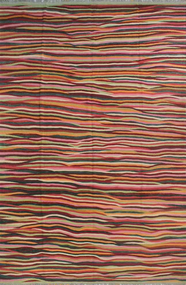 Winchester Kilim Beorht Red Rug