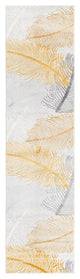 Unique Loom Camilla Finsbury Rug, Yellow Gray, 2'x8'