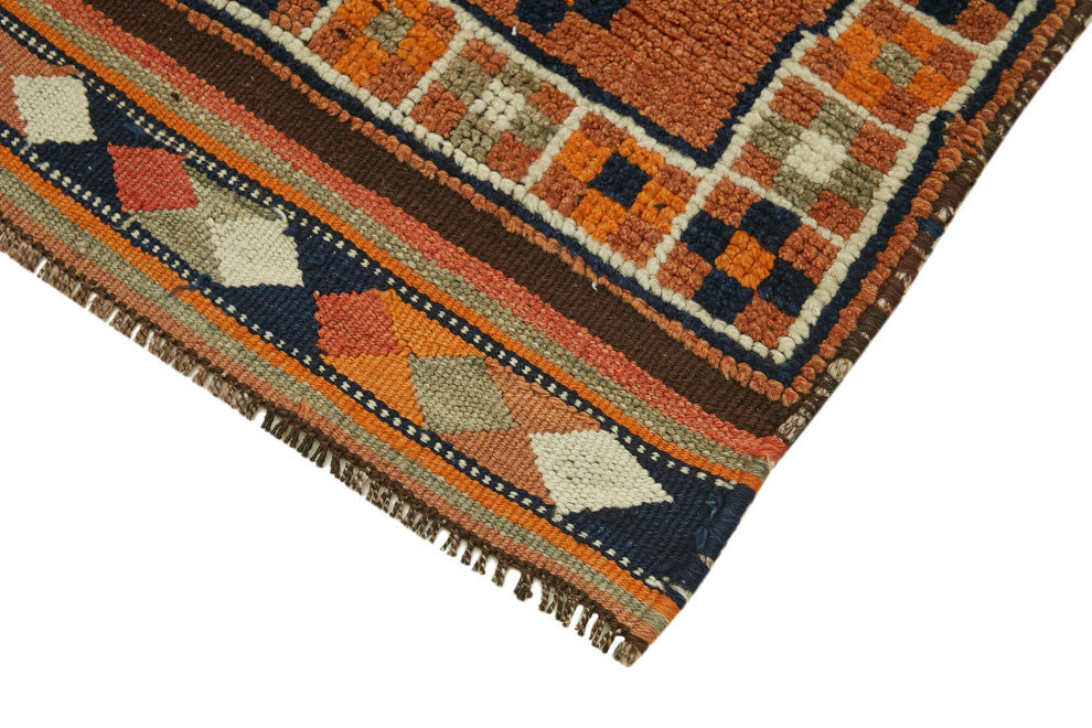 Rug N Carpet - Handmade Turkish 3' 2" x 11' 0" Unique Runner Rug