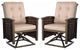 Palmetto Swivel Chair 2-pack - Bronze