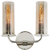 Fremont 2 Light Wall Sconce, Polished Nickel