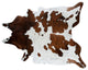 Pergamino Tricolor Cowhide Rug, Xl