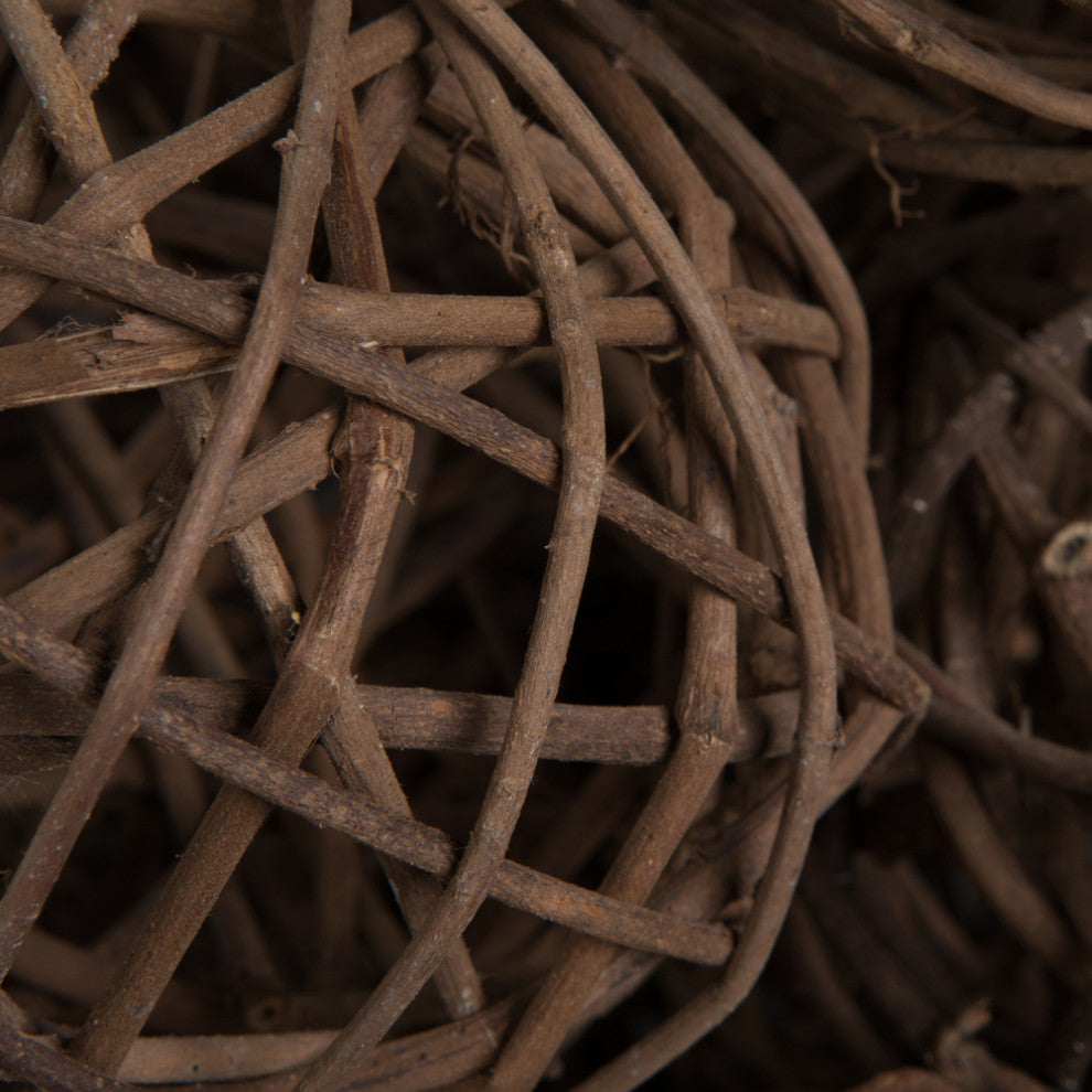 Macro close-up of intertwined brown twig strands; not showing the full product and lacks a white product-shot background.