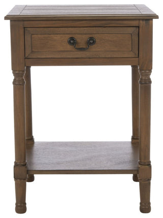 Safavieh Whitney 1 Drawer Accent Table, Brown