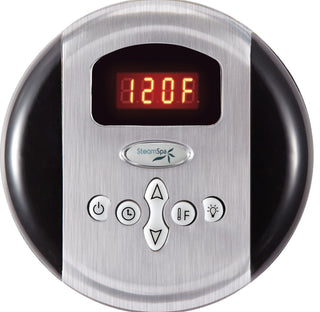 10.5 KW QuickStart Acu-Steam Bath Generator,Built-in Auto Drain,Brushed Nickel