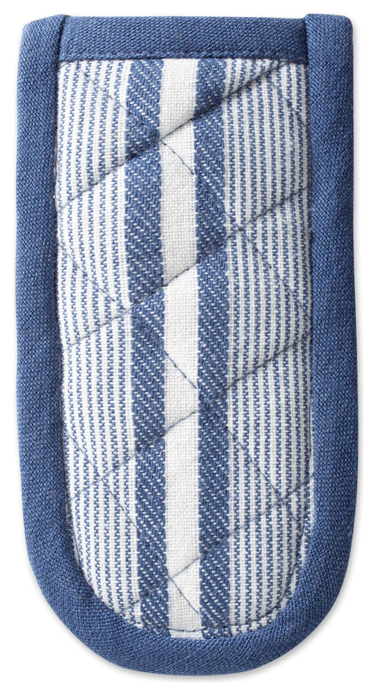 DII French Blue Chef Stripe Pan Handle, Set of 3