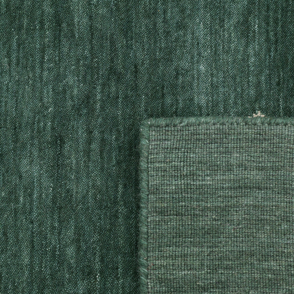 Simi One-of-a-Kind Handmade Area Rug Green, 8' 0'' x 10' 0''