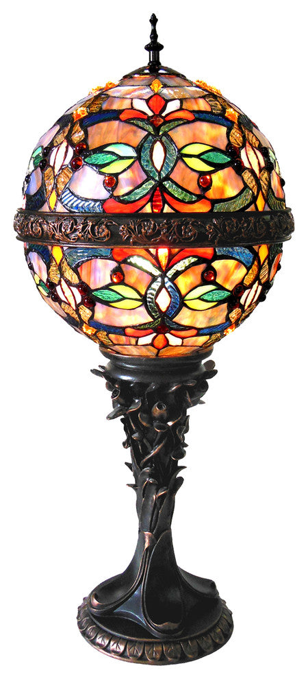 Charlize 1-Light Victorian Table Lamp 11"