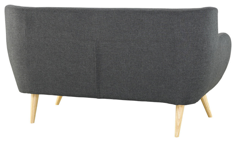 Modway Remark 2 Piece Living Room Set, Gray