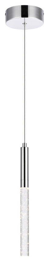Elegant Ruelle 1-LT Pendant 5203D5C - Chrome