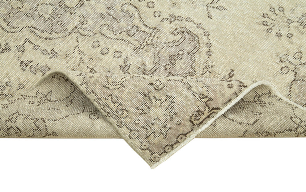 Rug N Carpet - Handwoven Turkish 3' 9" x 6' 7" Low Pile  Small Area Rug