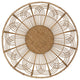 Jumbo Bohemian Bamboo Decorative Wall Basket