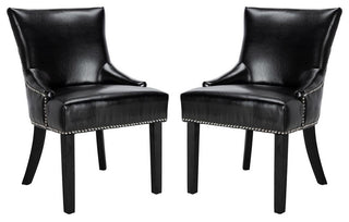 Lotus 19'H Kd Side Chair (Set Of 2) - Silver Nail Heads, Mcr4700C-Set2