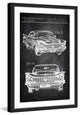 "Vintage Cadillac" Framed Painting Print, 30"x45"