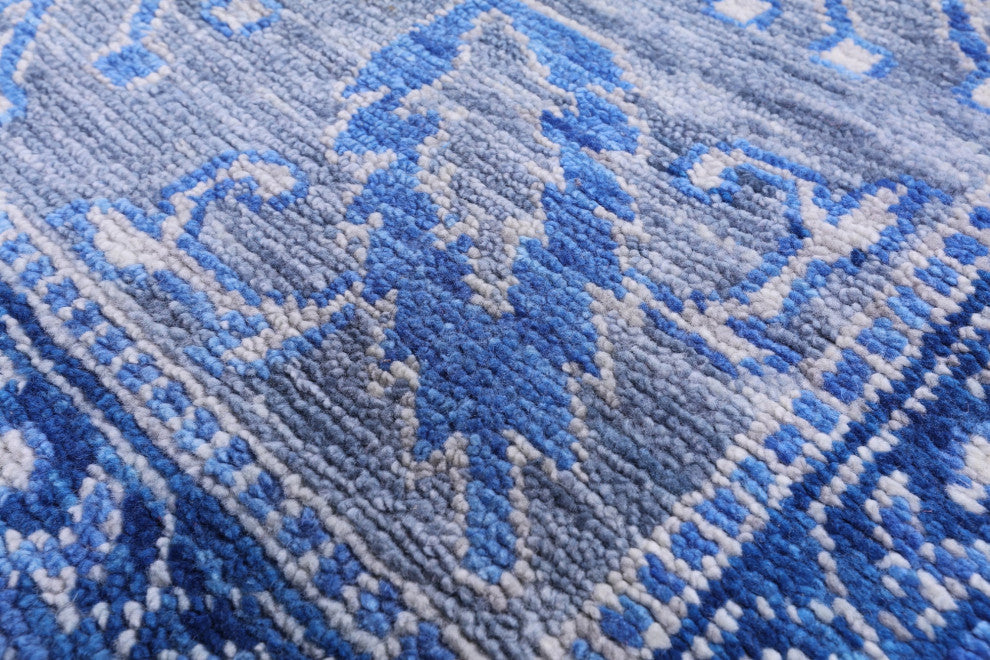Turkish Oushak Handmade Wool Rug 10' 3" X 14' 1" - Q13565