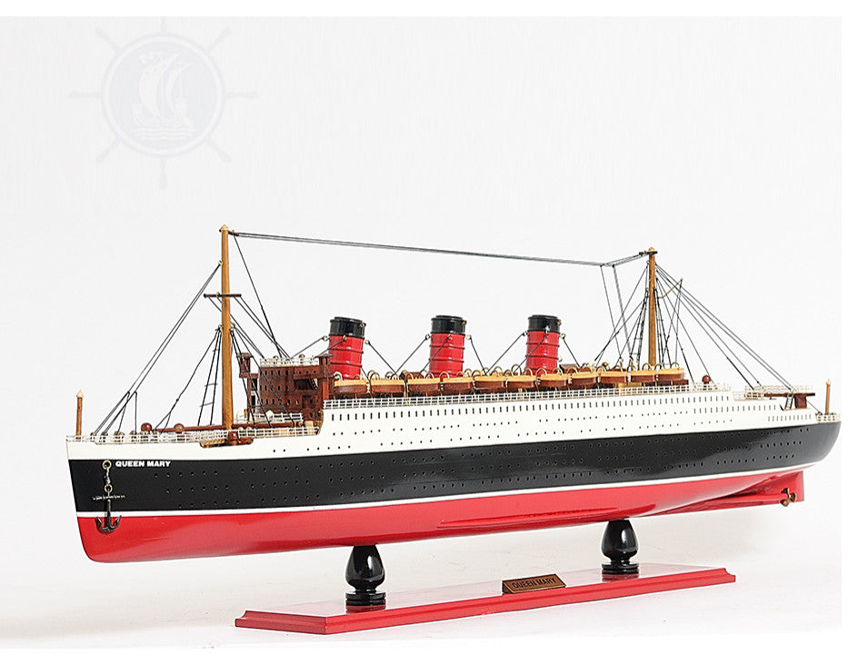 Queen Mary Cruise Ship Model