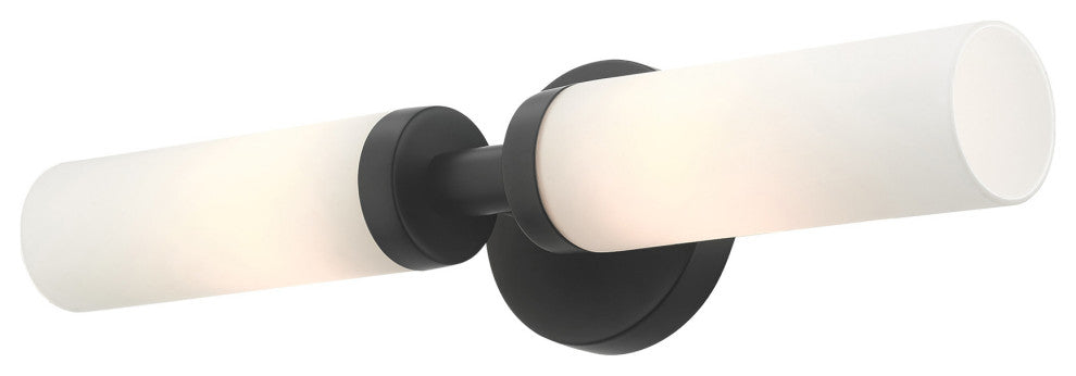 Black Nautical, Industrial, Contemporary, Urban, Sleek Vanity Sconce