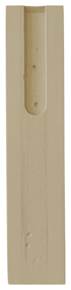 1 1/2"W x 7"D x 7"H Andrea Wagon Wheel Bracket, Rubberwood