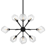 Quoizel PCSVD5034 Salvador 9 Light 30"W Sputnik Chandelier - Earth Black