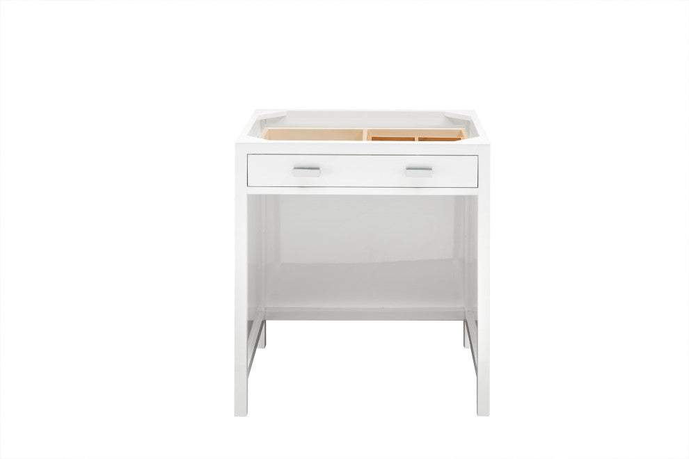 Addison 30" Freestanding Countertop Unit, Glossy White