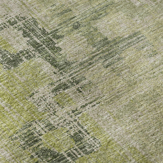 Addison Premium Washable Mayfield AMF121 Green 2'3" x 7'6" Runner Rug
