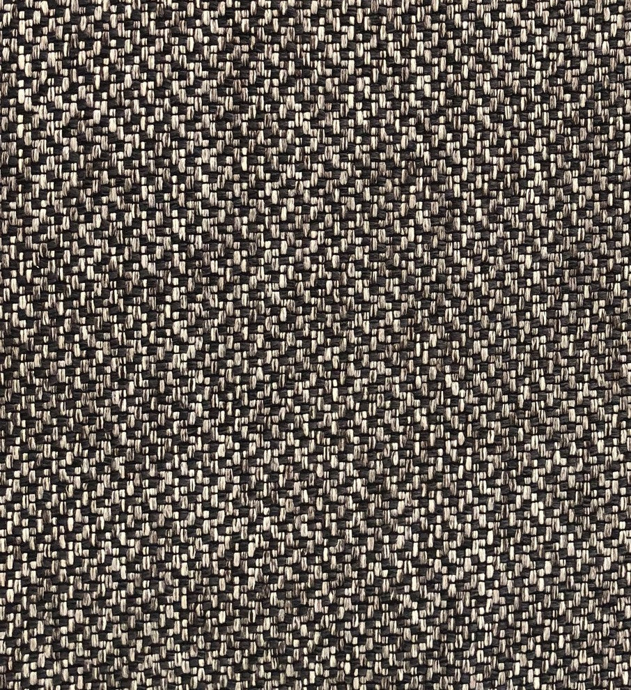 Salt and Pepper Luxury Throw Pillow in Gray and Black Tones, 24"x24"