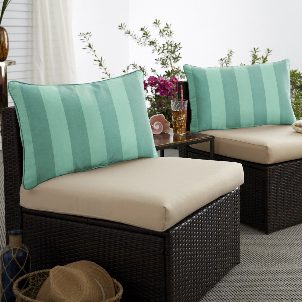 Sorra Home Preview Lagoon Deep Seating Sofa Cushion Set, 27"x29"x5"