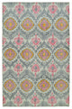 Kaleen Darla Hand-Knotted Rug, 5'6"x8'6"