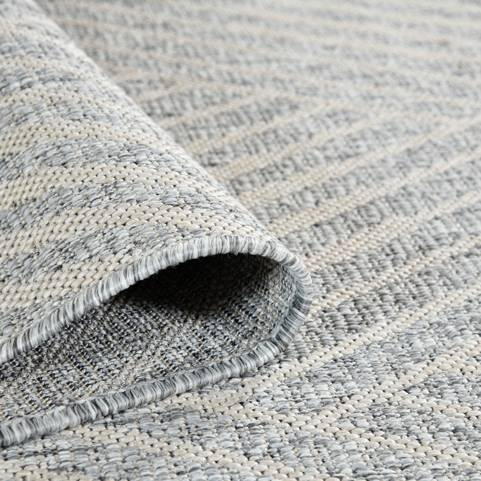 Maryland Abbel Runner, Cream, 2'4" x 8', Geometric