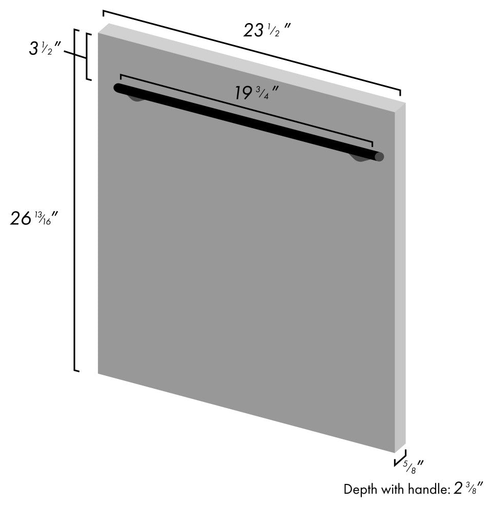 24" White Matte Top Control Dishwasher 120-Volt With Modern Style Handle
