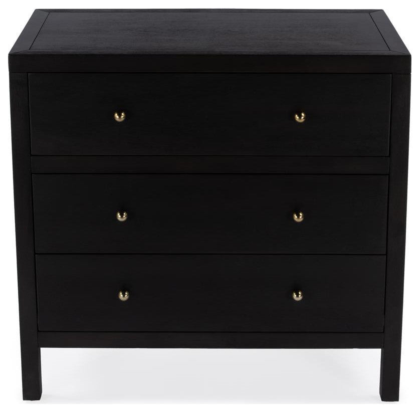 Nora 3-Drawer Chest, Coffee