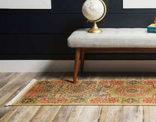 Unique Loom Beige Hamilton Palace 2' 0 x 6' 0 Runner Rug