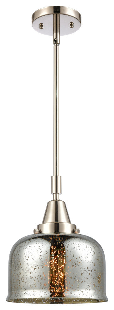 Innovations Lighting 447-1S-PN-G78-LED Large Bell 1 Light 8" Mini Pendant