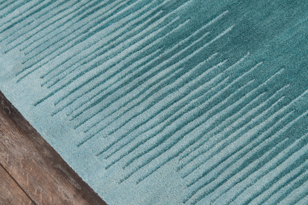 Delhi Hand-Tufted Rug, Aqua, 5''x8''